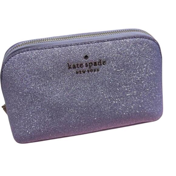 Kate Spade Shimmy Glitter Make Up Bag - Picture 1 of 2